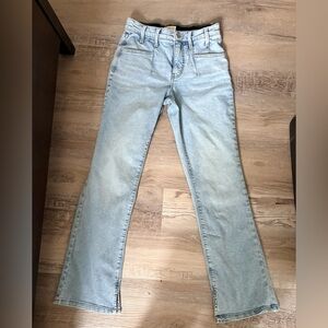 EVERFLEX by Maurices Comfort Waist Slim Boot Jeans - Side Slit Hem - Size 8